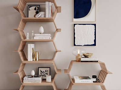 Modern Bookshelf Bookcase model