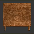 Classic Wooden Office Desk With Long Drawer And Four Small Storage Drawers