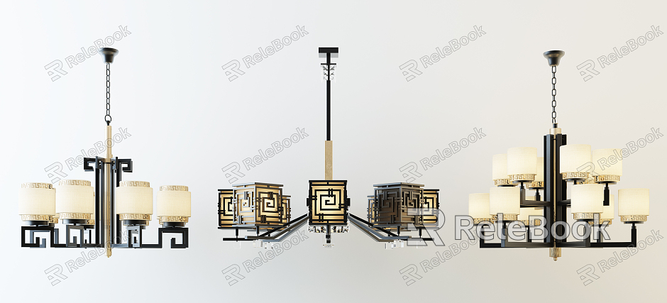 New Chinese Chandelier Fashion Chandelier Combination model