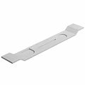 Long White Strip Washing Tool Holder With Holes For Daily Household Use