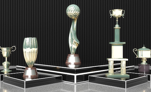 Modern Trophy 3d model