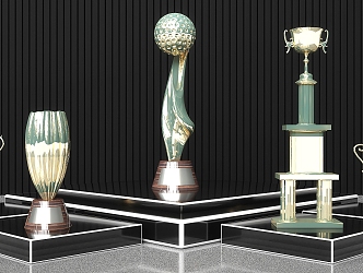 Modern Trophy 3d model