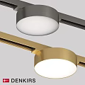Modern Downlights And Spotlights Track Mounted Design With Gold Silver Finish