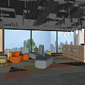 Modern pantry 3d model