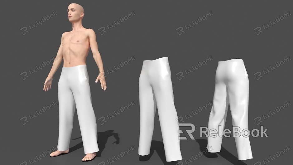 Clothing Pants model