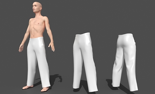 Clothing Pants 3d model