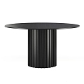 Oval dining table 3d model