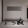 Indoor Rowing Machine For Home Gym With Digital Monitor And Comfortable Seat