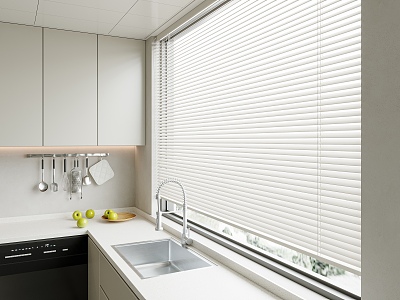 Modern venetian blinds venetian blinds dream blinds 3d model