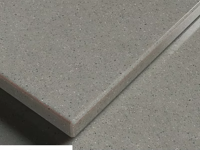 Gray Granular Surface Building Component With Smooth Edge And Fine Particles 3d model
