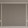 Elegant Bedroom Accent Wall With Light Gray Fabric Panel And Symmetric Wall Sconces