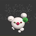 Christmas Themed Commercial Decoration Equipment With Santa Elf Tree And Gingerbread Man
