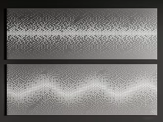 Modern porch background wall perforated plate background wall perforated plate view wall transparent perforated aluminum plate wall panel 3d model