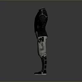 Stylish Apparel Collection Including Black Jacket Light Colored Pants and Black Boots for Daily Use
