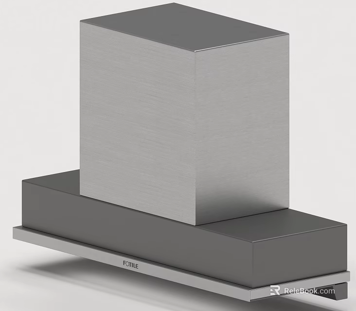 Daily Electrical Appliance With Modern Stainless Steel Design And Fire Function Feature 3d model