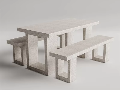 Modern outdoor tables and chairs 3d model Modern outdoor tables and chairs 3d model