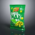 TATAELA FLAVOR MAX Masala Takes Spicy Green Snack With Crunchy Tasty Flavor Pack