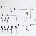 Modern Traffic Lights Traffic Lights 3d model