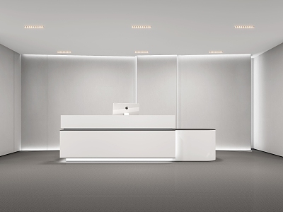 Office foyer front desk model