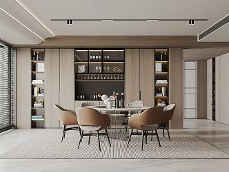 Modern Restaurant 3d model