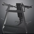 Professional Heavy Duty Leg Press Fitness Equipment With Metal Frame Design