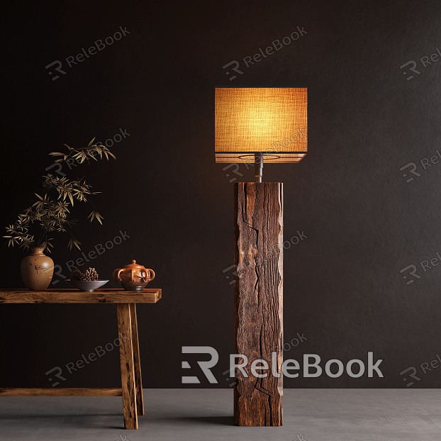 Quiet floor lamp model