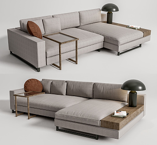 Modern corner sofa multiplayer corner sofa 3d model