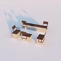 Modern Outdoor Landscape Seats With Wooden Backrest And Stone Base Design