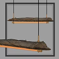 Quiet Wind Chandelier 3d model