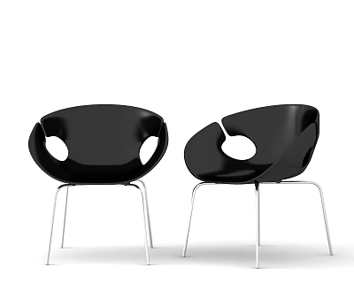 Modern office chair single chair 3d model