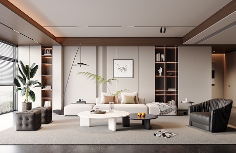 Living room 3d model