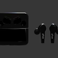 pTron True Wireless Earbuds With Black Charging Case And Modern Compact Design