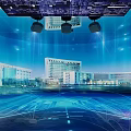 Modern Cultural Center Architectural Design With Digital Technology And Open Environment