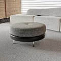 Modern sofa stool 3d model
