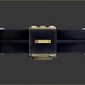 Black and Yellow Safety Fall Arrest Device With Metal Hook And Warning Lights