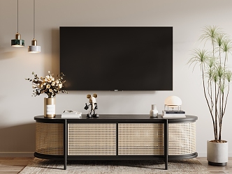 Modern TV Cabinet 3d model
