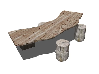 New Chinese Tea Table and Chair Tea Table 3d model New Chinese Tea Table and Chair Tea Table 3d model