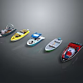 Various Styles And Colors Of Yachts Showcased