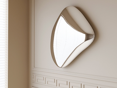 Decorative mirror wall decoration model