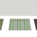 Parking Lot Design Layout With Various Color Options And Different Patterns 3d model