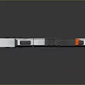 Modern Pistol Sci-Firearms Sci-Fi Game Gun Games Firearms Game Gun 3d model