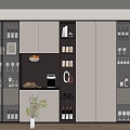 Wine Cabinet 3d model