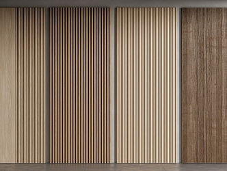 Modern wall panel wood veneer wall panel 3d model