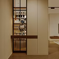 Modern Living And Dining Room Open Concept With Beige Sofa Round Coffee Table Pendant Lights