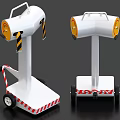 Seat belt strut isolation belt column isolation belt column 3d model