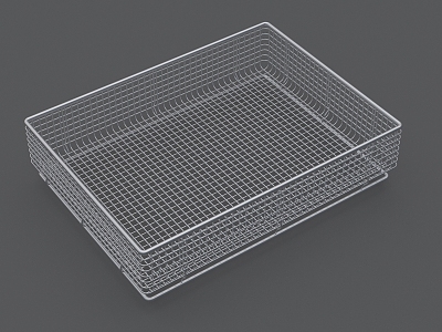 Medical Sterile Basket Storage Basket Drug Basket 3d model