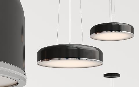 Modern Chandelier Paint Chandelier 3d model