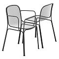 Outdoor Metal Casual Armchair 3d model