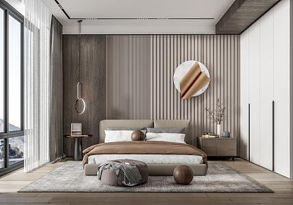 Modern Bedroom 3d model