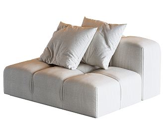 Modern single sofa 3d model